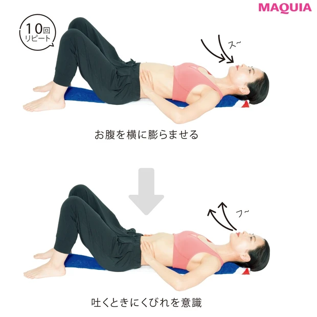 1日3分！痩せ体質になる横隔膜呼吸法 