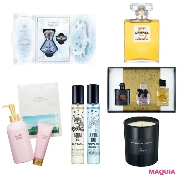 シャネル、ジルスチュアート ヘア・ボディ・フレグランスのホリデー限定品
