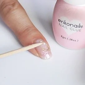 100均＆プチプラコスメで簡単♡セルフでできるマーメイドネイル！_6_3