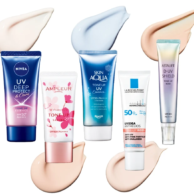 透明感を底上げする新作トーンアップUVを検証! カラーやテクスチャー、肌…