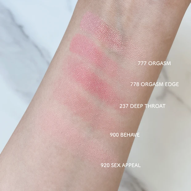 ナーズ ブラッシュN スウォッチ