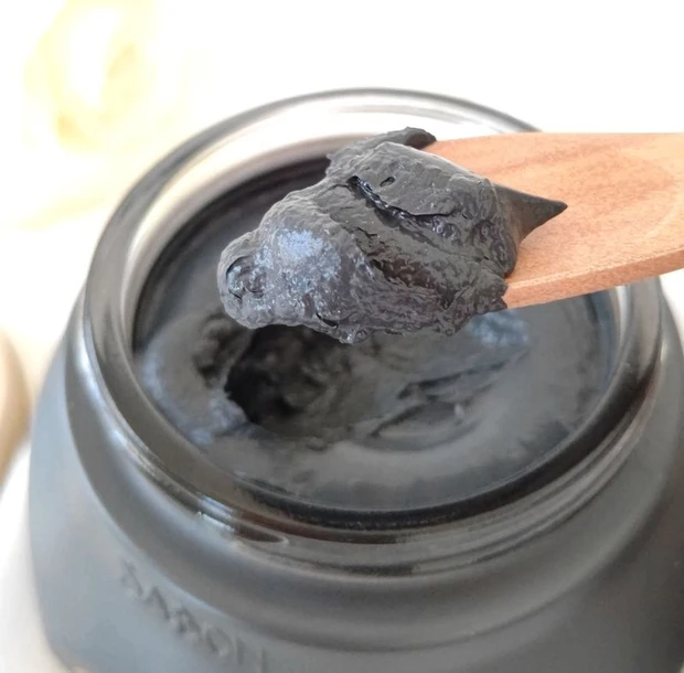 【SABON】死海の泥と自然由来のスクラブ成分を含むヴィーガン処方の漆黒のマスクでスペシャルケア★_2