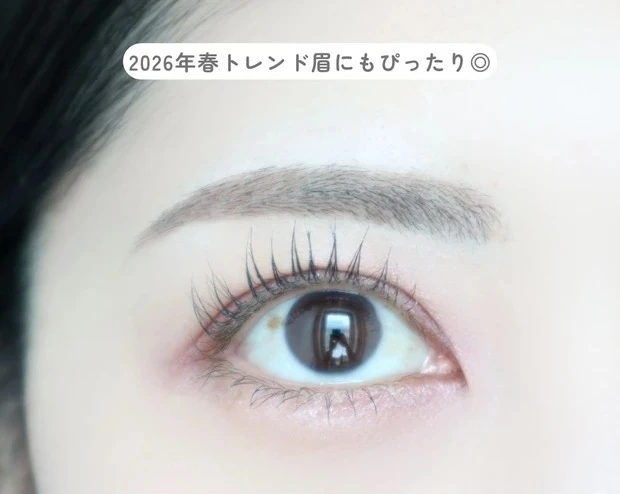  メイベリン新作ムース眉マスカラ スウォッチ