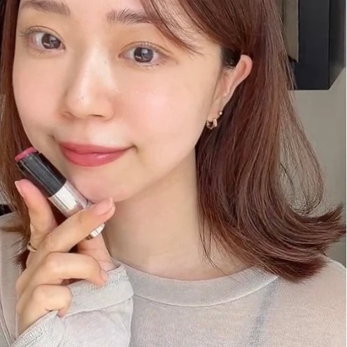 Fujiko ノールックリップ キュンなリップ フジコ 全色レビュー プチプラリップ プチプラコスメグランプリ2024 マキア 01 キュンなローズ