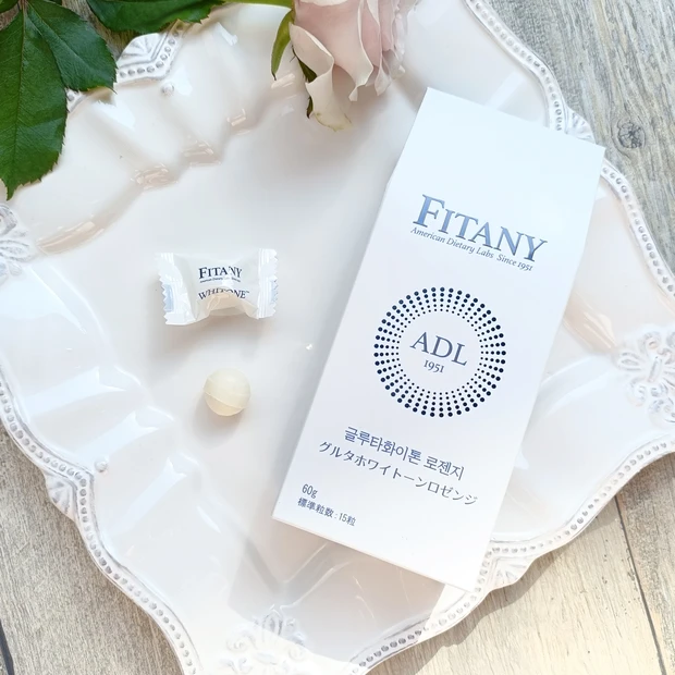 FITANY(フィタニー) グルタホワイトーンロゼンジ 60g