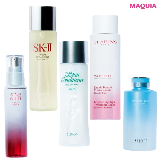 美容賢者4人がこの夏愛用！今、手離せない最愛化粧水3本