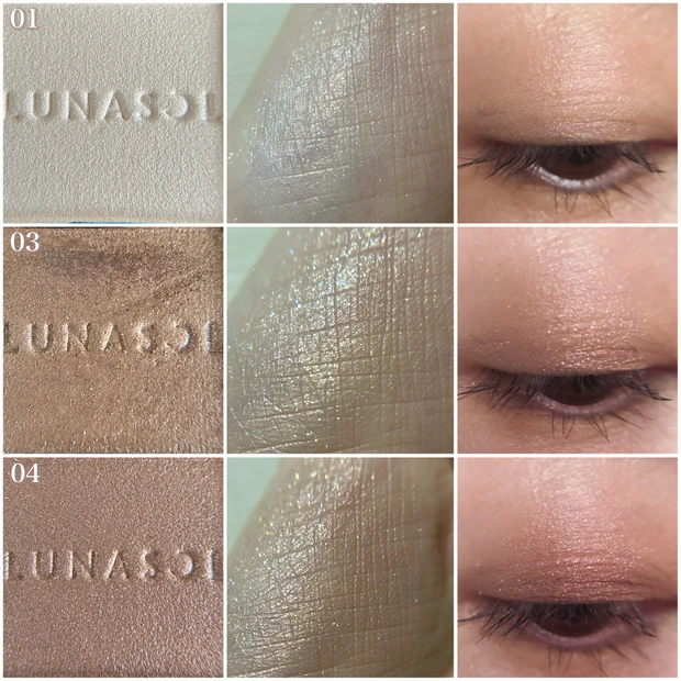 モノアイカラーレーション 比較スウォッチ