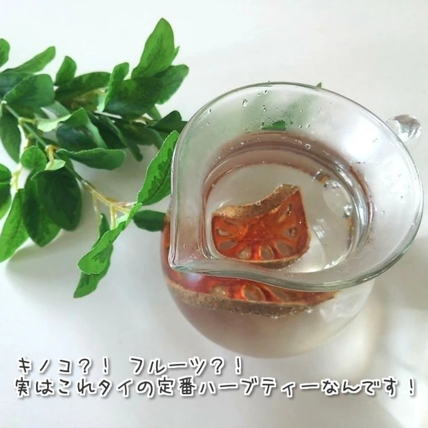 キノコ?! フルーツ?! 実はこれタイの定番ハーブティーなんです!