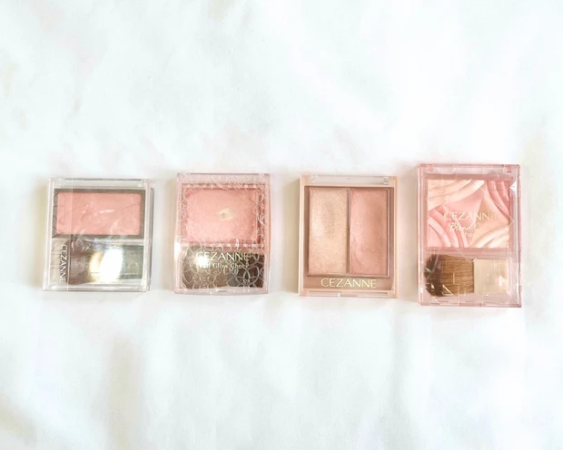 セザンヌ チーク 種類 比較