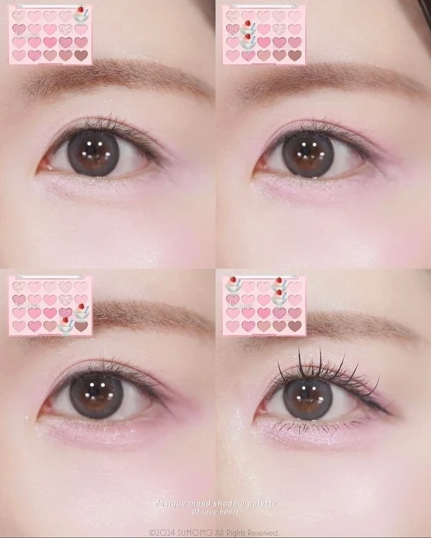  07 ラブ ハートのメイク
