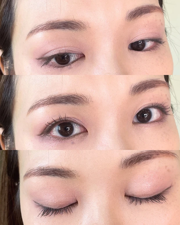  【春の桜メイク🌸】イエベ春のお花見メイク＊Dasique新色アイシャドウ、リップスウォッチ・メイクしてみた💓_3