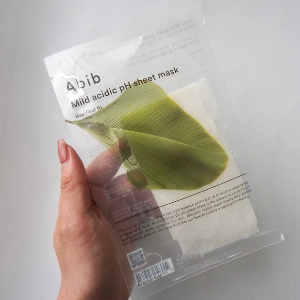 MAQUIAインフルエンサーが推す!オリーブヤング(OLIVE YOUNG)おすすめコスメ【スキンケア編】 Abib(アビブ) 弱酸性pHシートマスク ドクダミフィット10EA