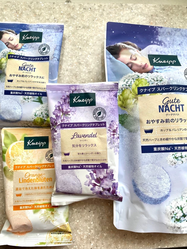 ブランド生誕130年を記念した新製品「クナイプ スパークリングタブレット」クナイプと重炭酸という最強タッグ_2_1