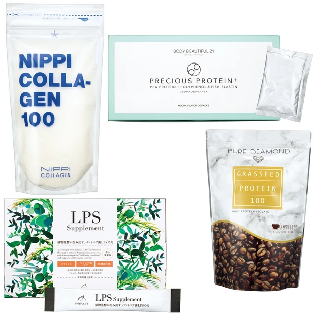 美肌な人がリアルに飲んでいるのはコレ! プロテイン・コラーゲン・乳酸菌e…