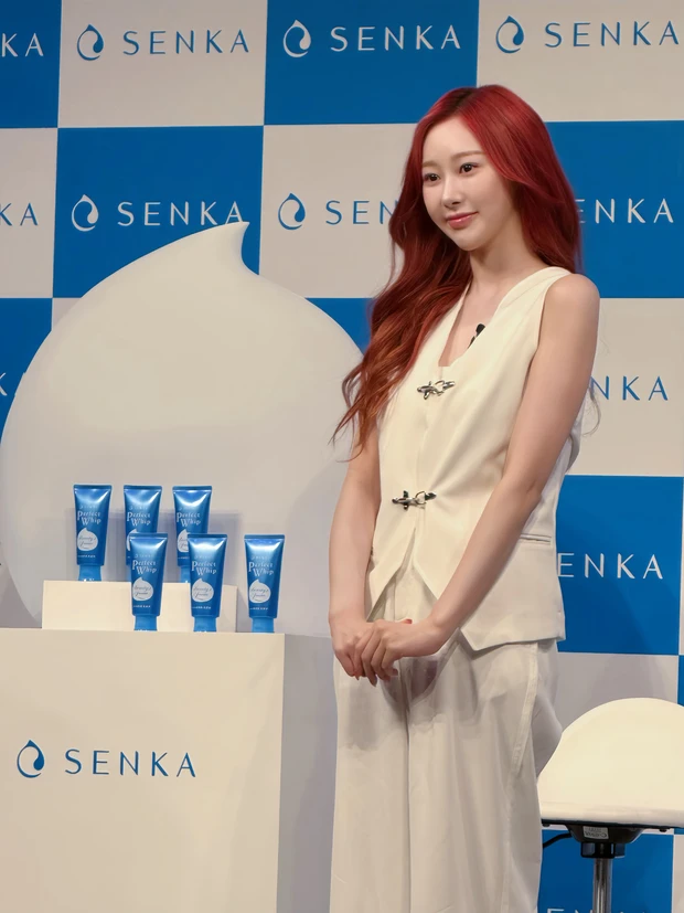 「SENKA グローバルアンバサダー GISELLE of aespa　日本初解禁　新CM発表会」GALLERY_1