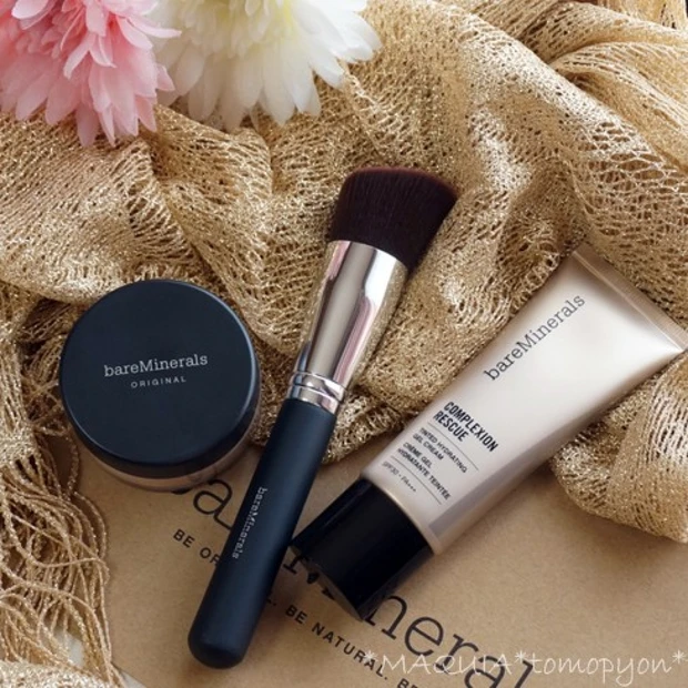 肌に優しいミネラルファンデーションで、素肌を美しく！ベアミネラル★CR ティンテッドジェルクリーム＆オリジナルファンデーション