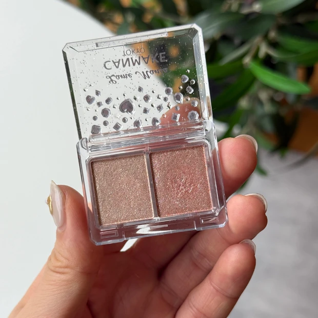 CANMAKE キャンメイク ラメマニア 01アプリコットピューレ