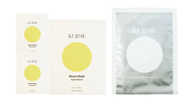 田中みな実 スキンケア KUJIME Aqua Serum Sheet Mask