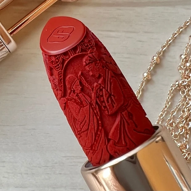 Florasisフローラシス 花西子 中国コスメ 百花同心錠 彫刻リップ