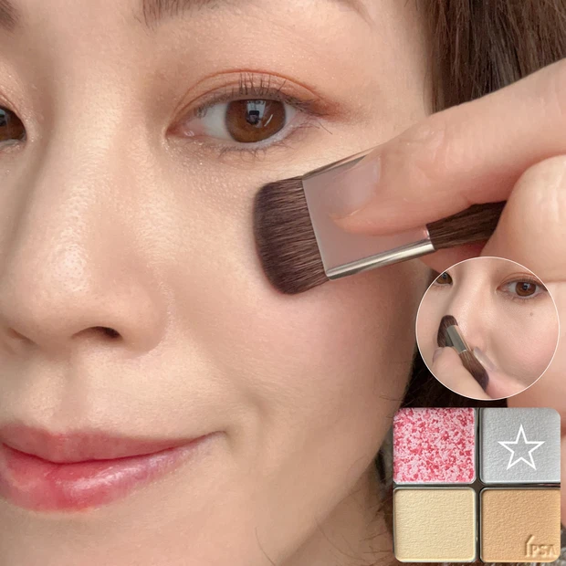 イプサ デザイニングフェイスカラーパレット 使い方