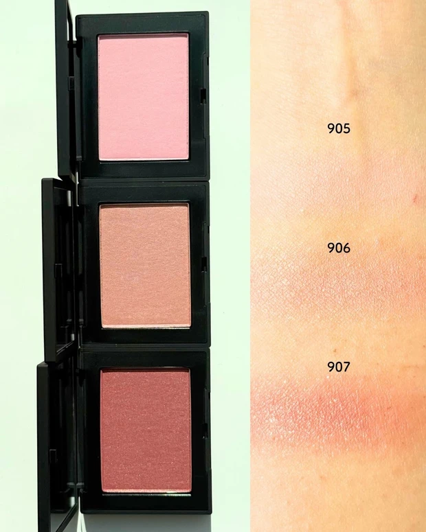 NARS ブラッシュ N 905～907 スウォッチ