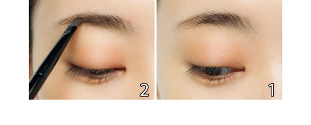 ジェルタイプで穴埋めを