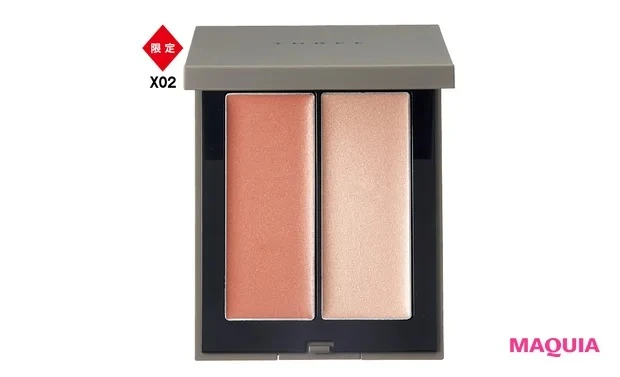 2024年夏新色チーク_THREE シマリング グロー デュオ