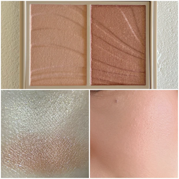 レイヤード フルリ チーク  BR-8 イエベのスウォッチ 口コミ