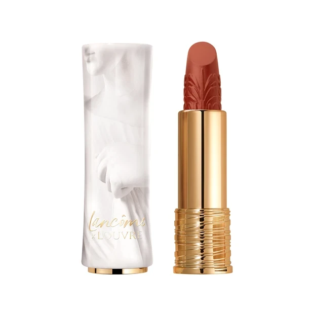 【クリスマスコフレ＆ホリデー限定品2023】ランコム　ラプソリュ ルージュ ドラママット ルーヴル限定パッケージ 　#105 ニンフのエコー（限定色）　¥5830