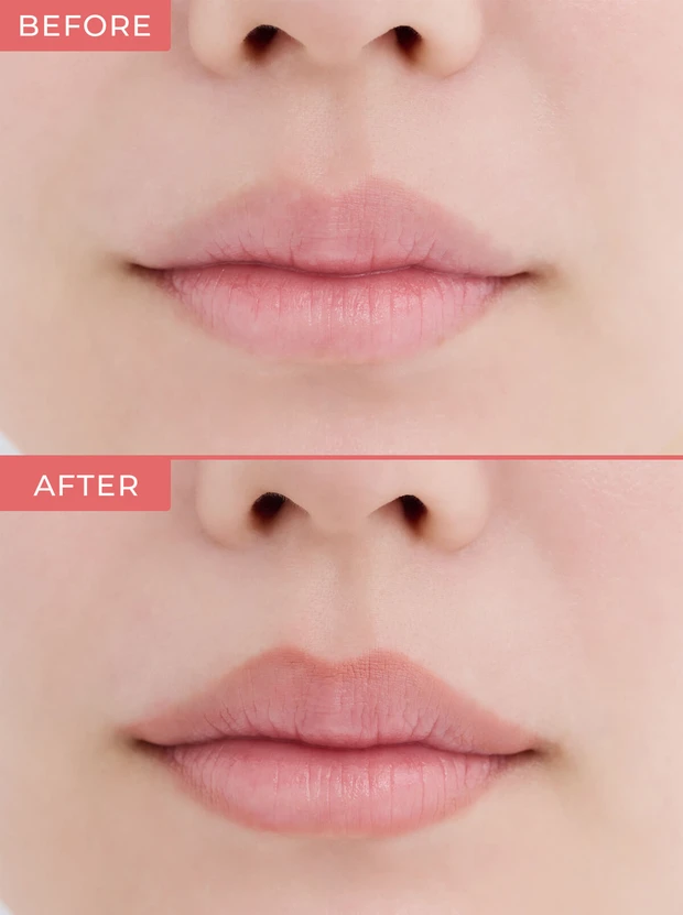 リップライナーのBEFORE→AFTER