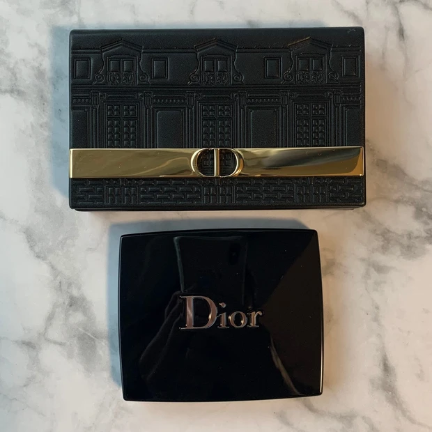Dior【クリスマスコフレ2021】エクランクチュールアイパレット開封 