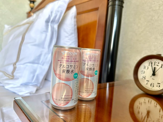 ベルガモットの香りのご褒美無糖炭酸◆日本初N-アセチルグルコサミンを配合　伊藤園グルコサミン炭酸水_4_1