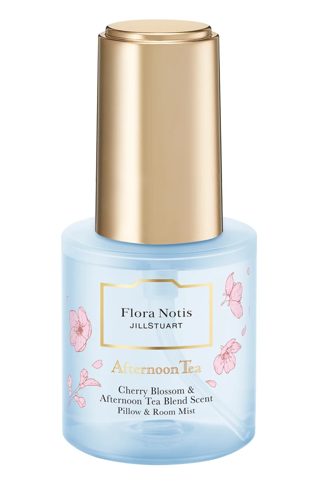 フローラノーティス ジルスチュアート　アフタヌーンティー　コラボ　桜　紅茶　香り ピロー＆ルームミスト