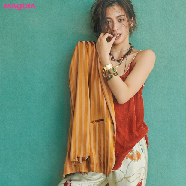 中村アンさんはひと足早い秋メイク＆ファッションをどんな風に取り入れる？