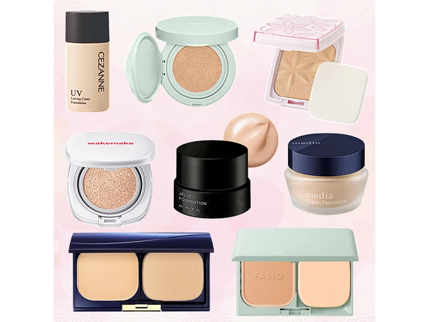 【40代におすすめ】プチプラの人気ファンデーション18選！ クッション・リキッド・パウダリーetc.タイプ別に紹介