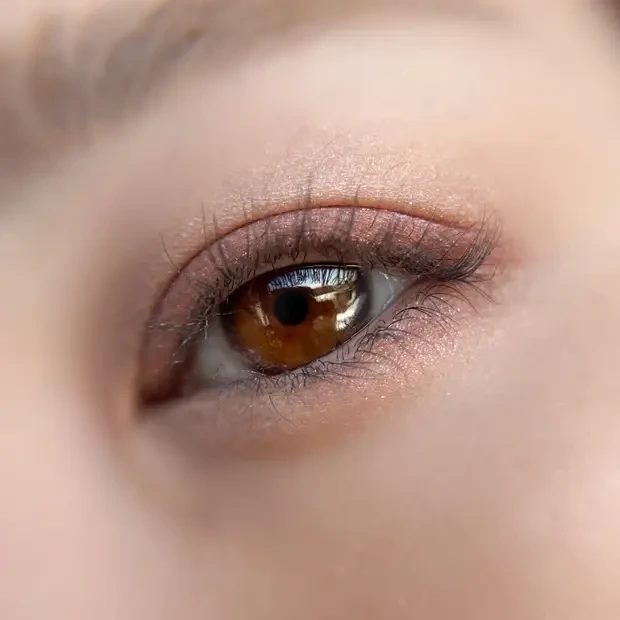 セザンヌ　アイシャドウ　ライティングアップアイシャシャドウ　02 ペタルピンク　イエベ　Riho　スウォッチ