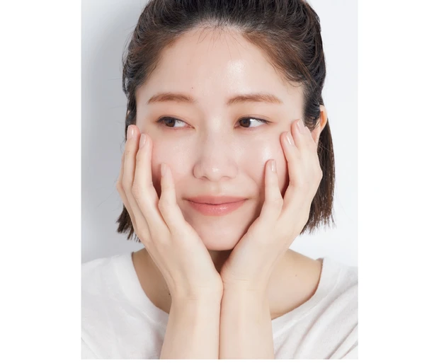 優しく押さえづけ