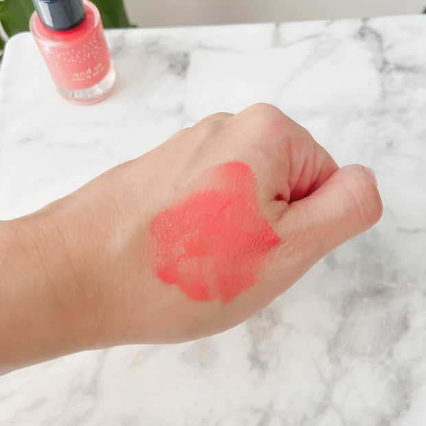 【本当にワンコイン？】3COINS「and us」ホリデーコレクション🎄リキッドチーク❤️_3_2