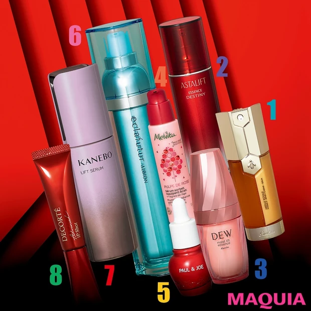 コスメ界が泣いた！ キャラ立ち8本の「エッセンス8」でハリを取り戻せ