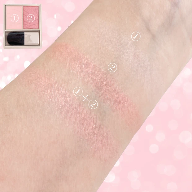 【Visée（ヴィセ）】艶が可愛い新作チーク『レイヤード フルリ チーク』。イエベ春にぴったりなピンクを現役イメコンがレビュー！_2_1