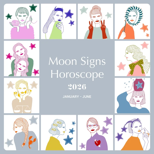 Keikoの月星座占い 2026年上半期の運勢を占う