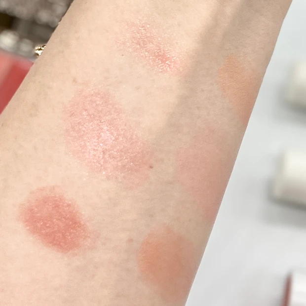 【イエベ春に似合うチーク】2500円以下で買える！おすすめチーク【プチプラ】塗り比べ_8_3