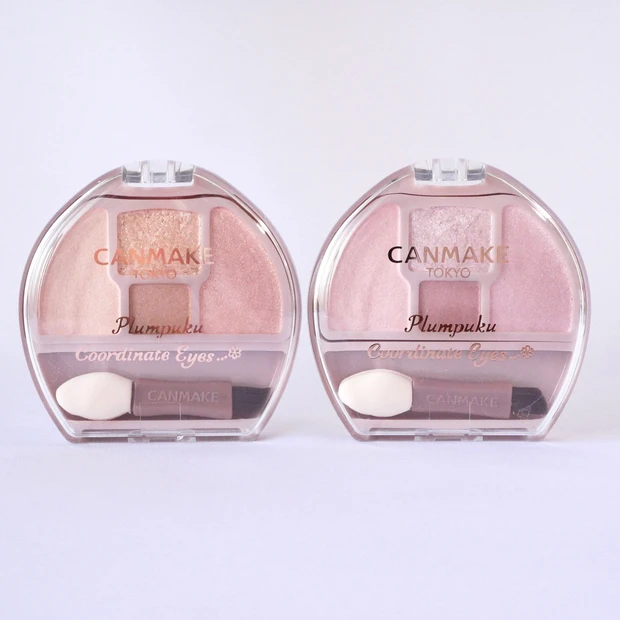 キャンメイク(CANMAKE)プランぷくコーデアイズ 01 アプリコットプランぷく　02 サクラプランぷく　涙袋