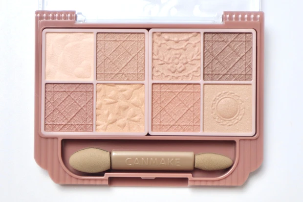 キャンメイク プティパレットアイズ M01 メープルミルフィーユ パーソナルカラー