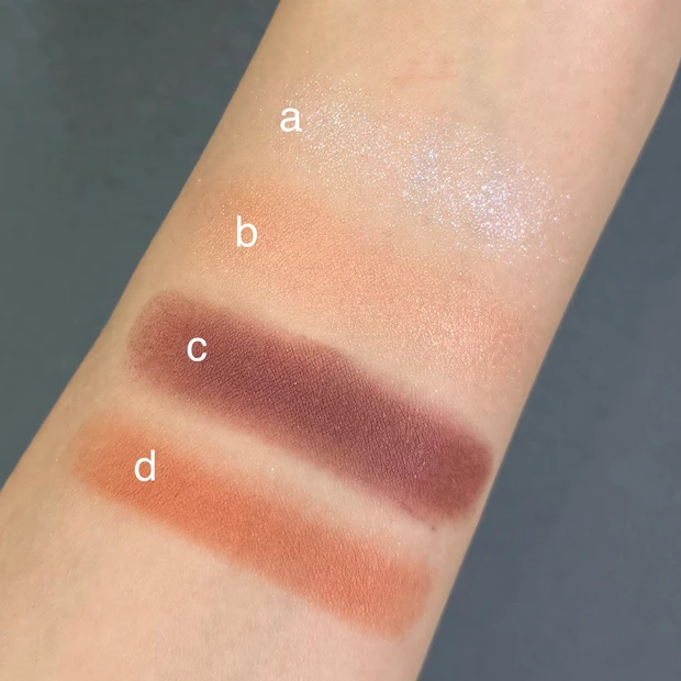 イエベにおすすめのアイシャドウ ルナソル アイカラーレーションN 08 スウォッチ