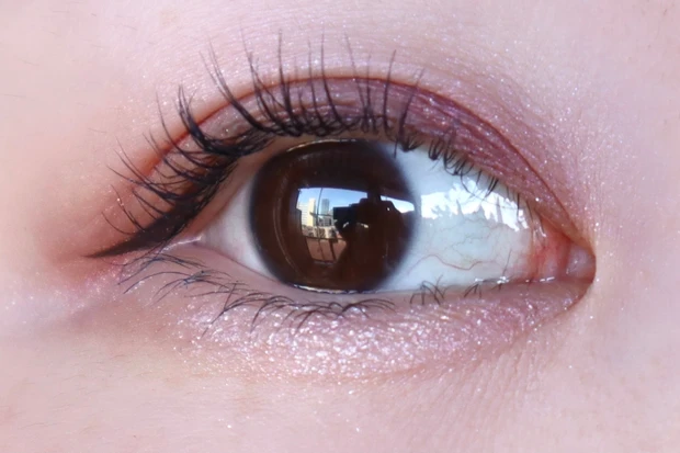 ブルームクチュール アイズ 07 la la hydrangea（ララハイドランジア）　アイメイク写真