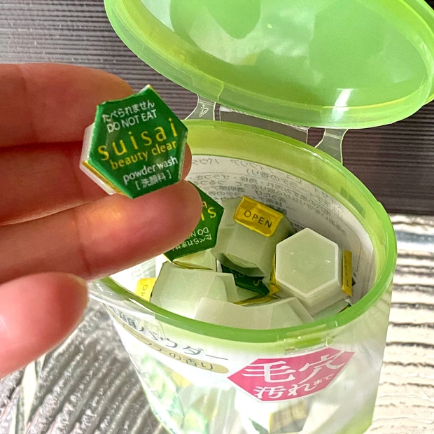 抹茶ティーラテの香りに包まれる洗顔タイムはホッとする。12/1数量限定販売_3_2