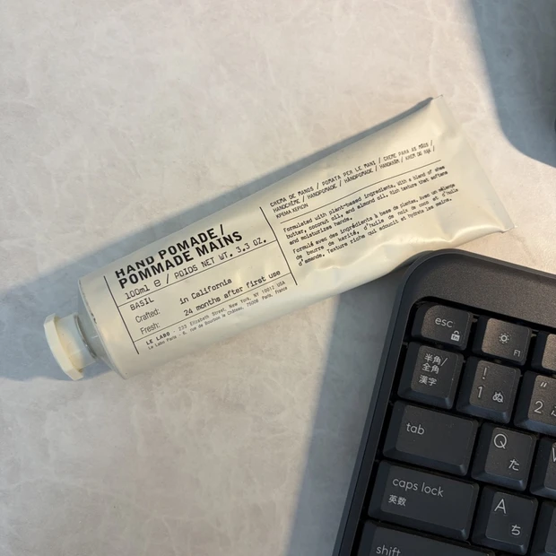 デスクワーク時にもおすすめ！ベタつきにくいおすすめハンドクリーム【Le Labo(ルラボ)】