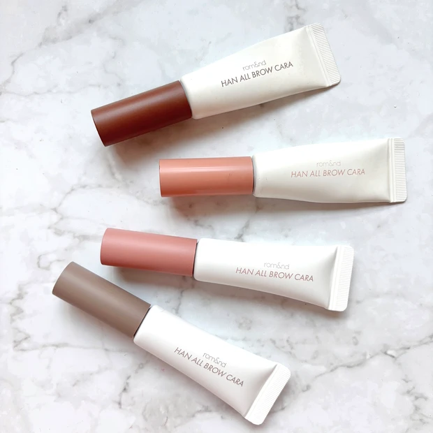 ロムアンド ハンオールブロウカラ 既存色に新色10・11を追加した写真