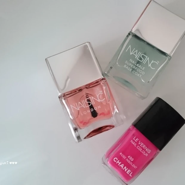 New nail♡CHANEL 489 ROSE INSOLENT